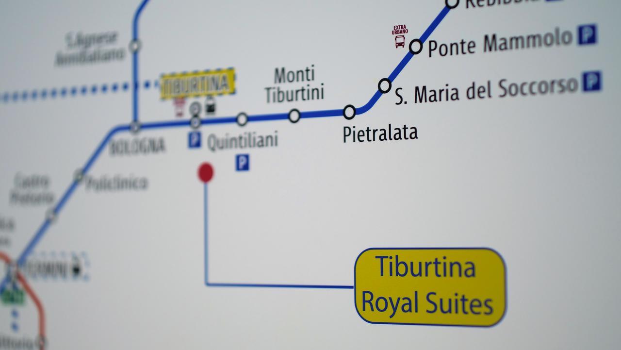 Tiburtina Royal Suites Roma Ngoại thất bức ảnh